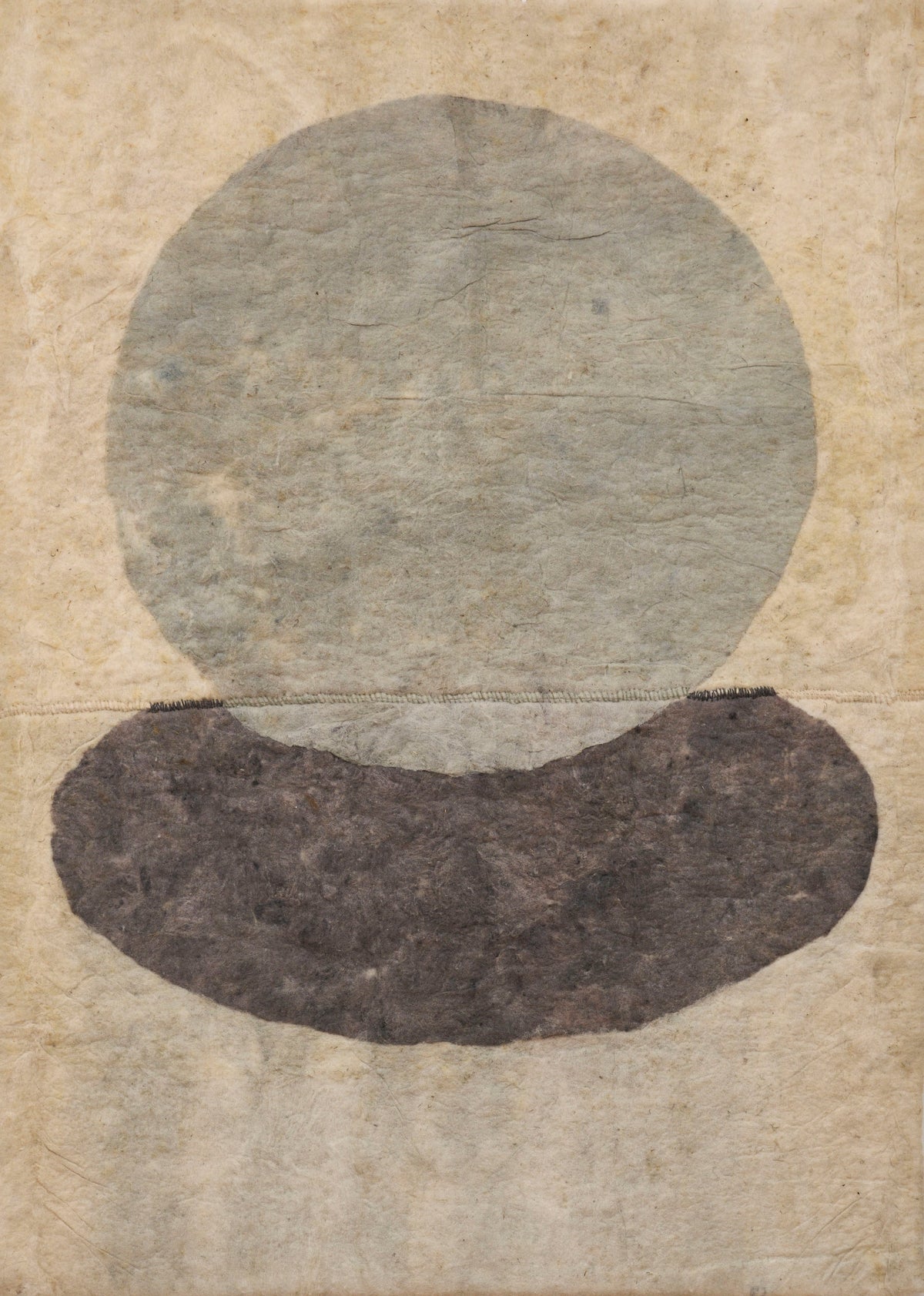 Rock Rug #4 | Handmade Felt Rug