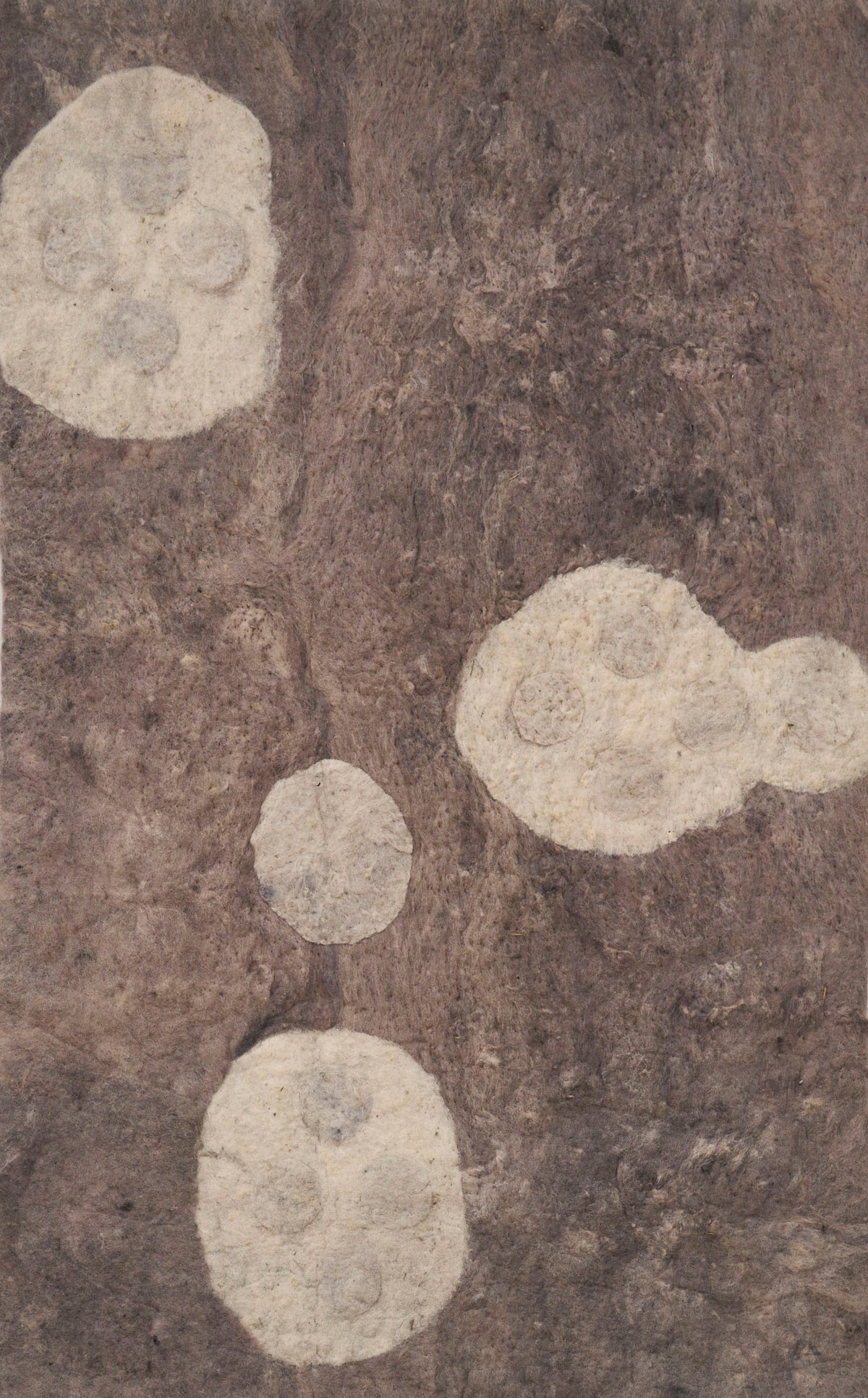 Rock Rug #16 | Handmade Felt Rug